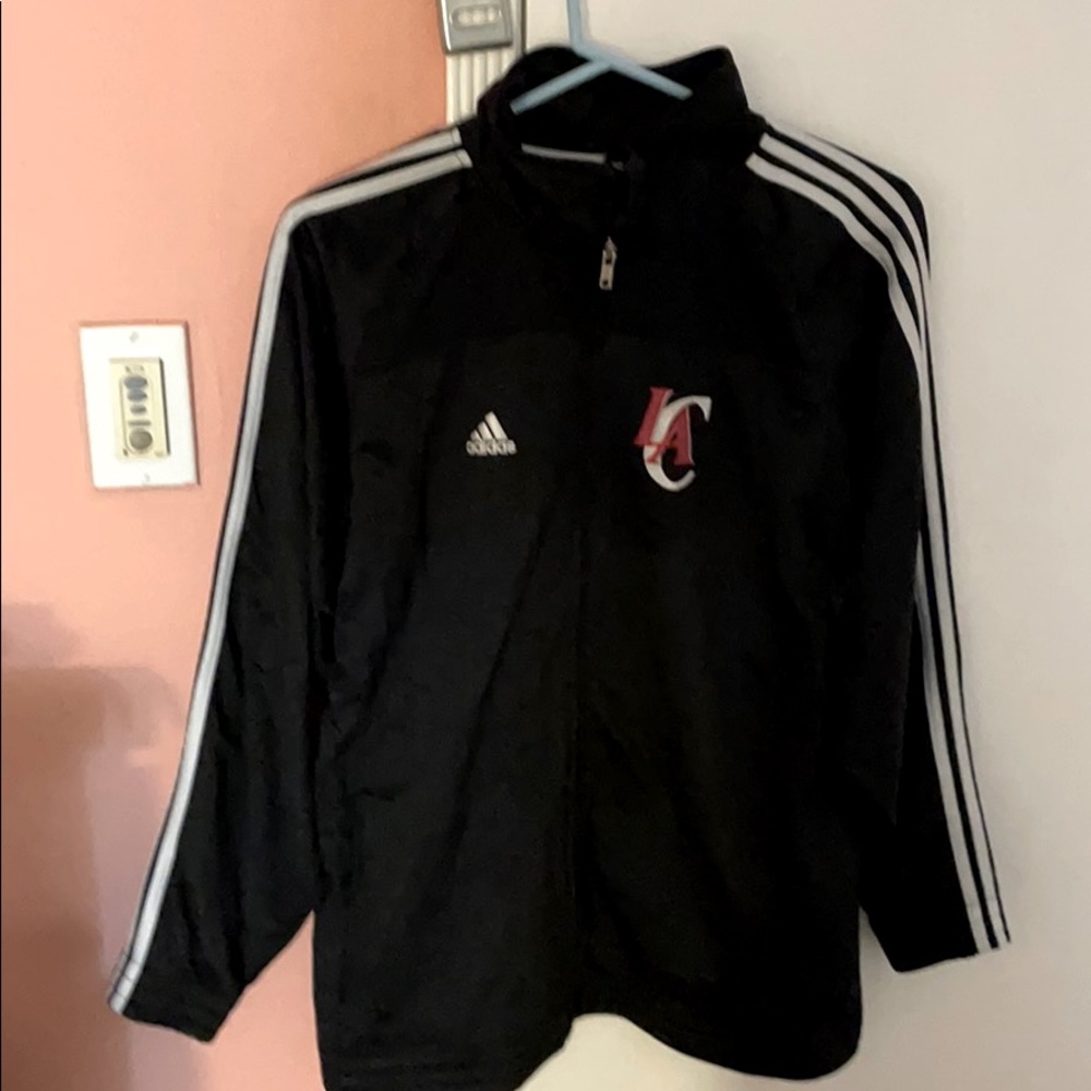 Ladies Adidas LA CLIPPERS Warm Up Jacket